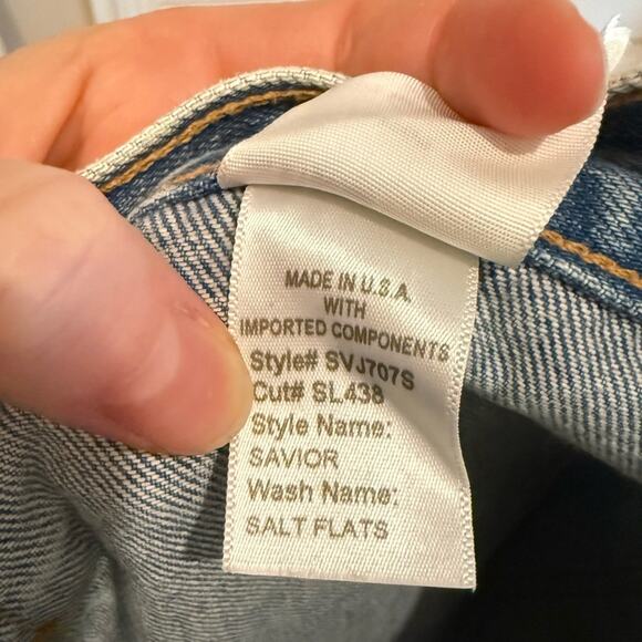 Slvrlake Savior Cargo Jeans in Salt Flats - Picture 12 of 13